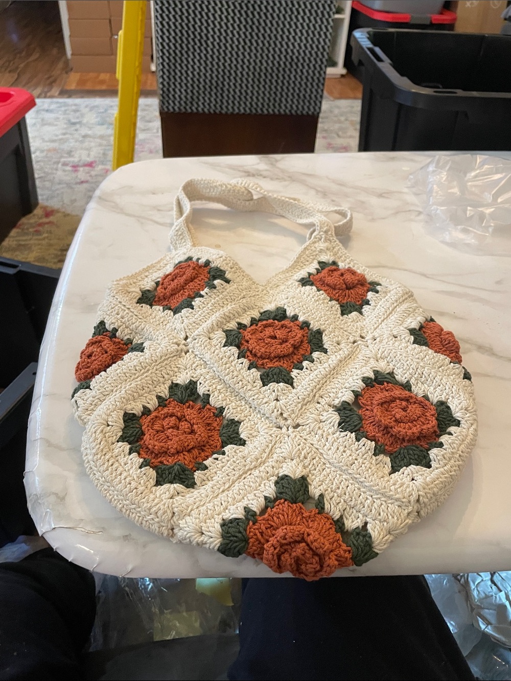 Crochet boho vibe bag - Picture 2 of 3